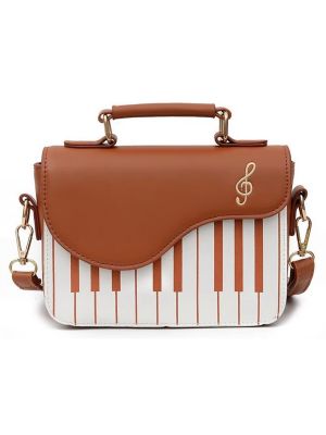 Piyano Çanta Kahverengi