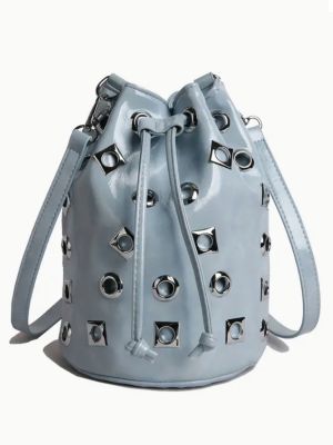 Rivetli Bucket Çanta
