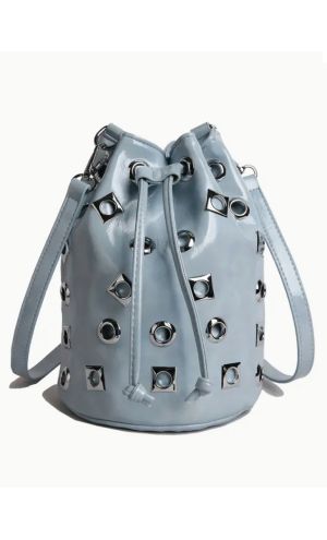 Rivetli Bucket Çanta