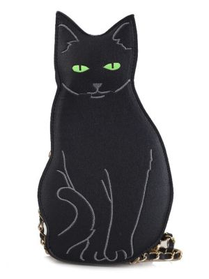 Kara Kedi Şeklinde Çanta