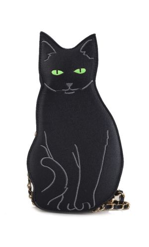 Kara Kedi Şeklinde Çanta