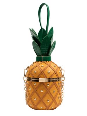 Ananas Şeklinde Tasarım Çanta