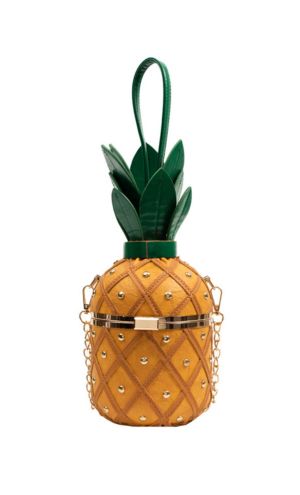 Ananas Şeklinde Tasarım Çanta