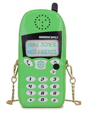 Retro Yeşil Cep Telefonu Çanta