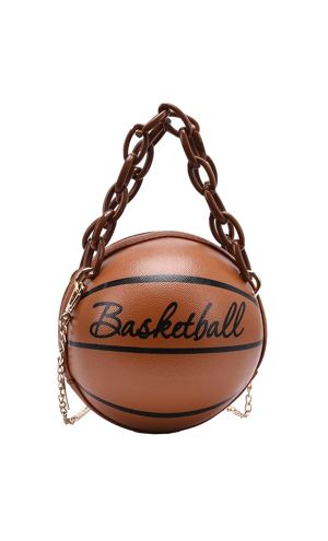 Mini Basketbol Topu Şeklinde Çanta
