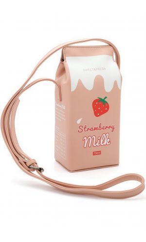 Strawberry Milk Çanta
